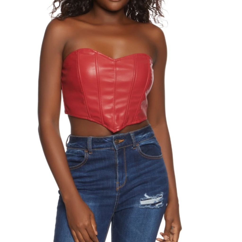New Red Corset